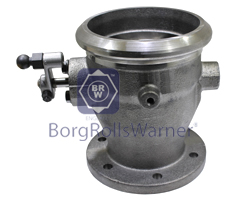 throttle housing exhaust gas flap , engine brake image
