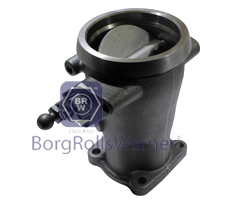 throttle housing exhaust gas flap , engine brake image